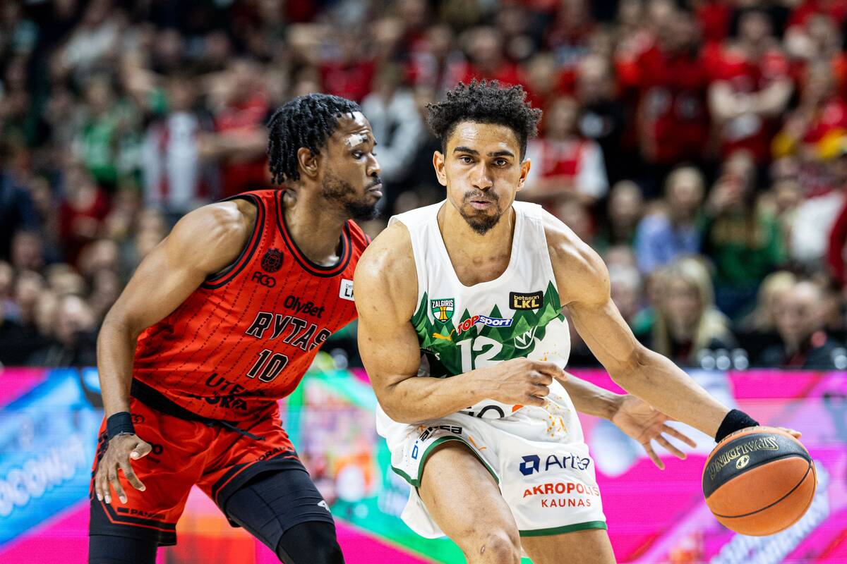LKL rungtynės: Vilniaus „Rytas“ – Kauno „Žalgiris“