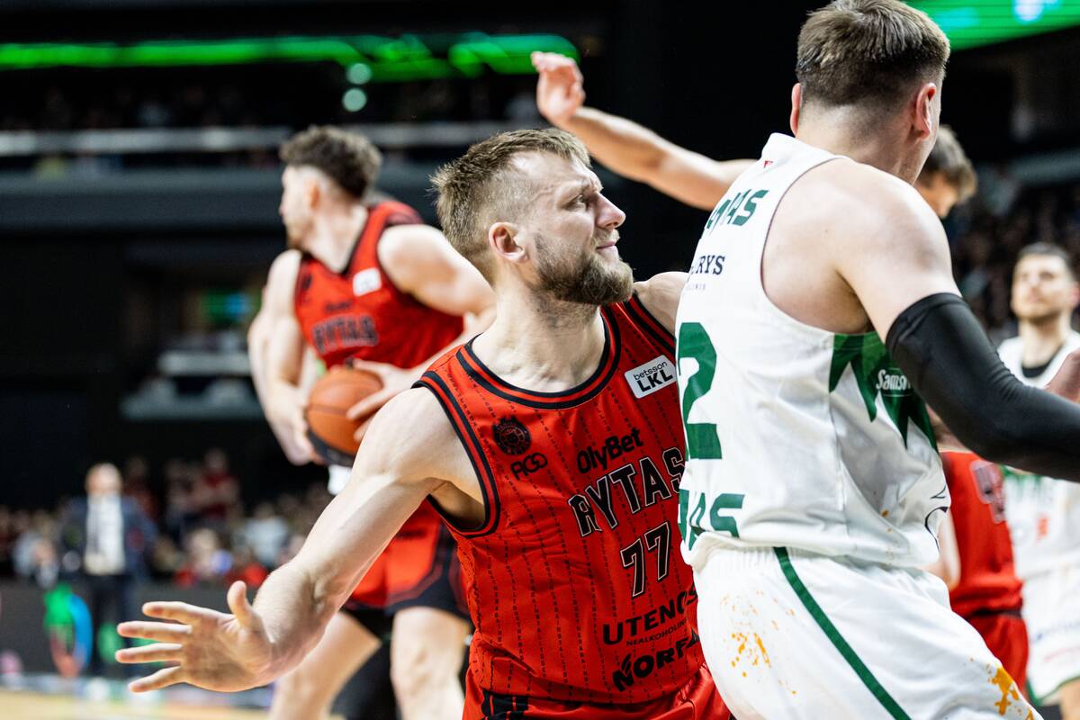 LKL rungtynės: Vilniaus „Rytas“ – Kauno „Žalgiris“
