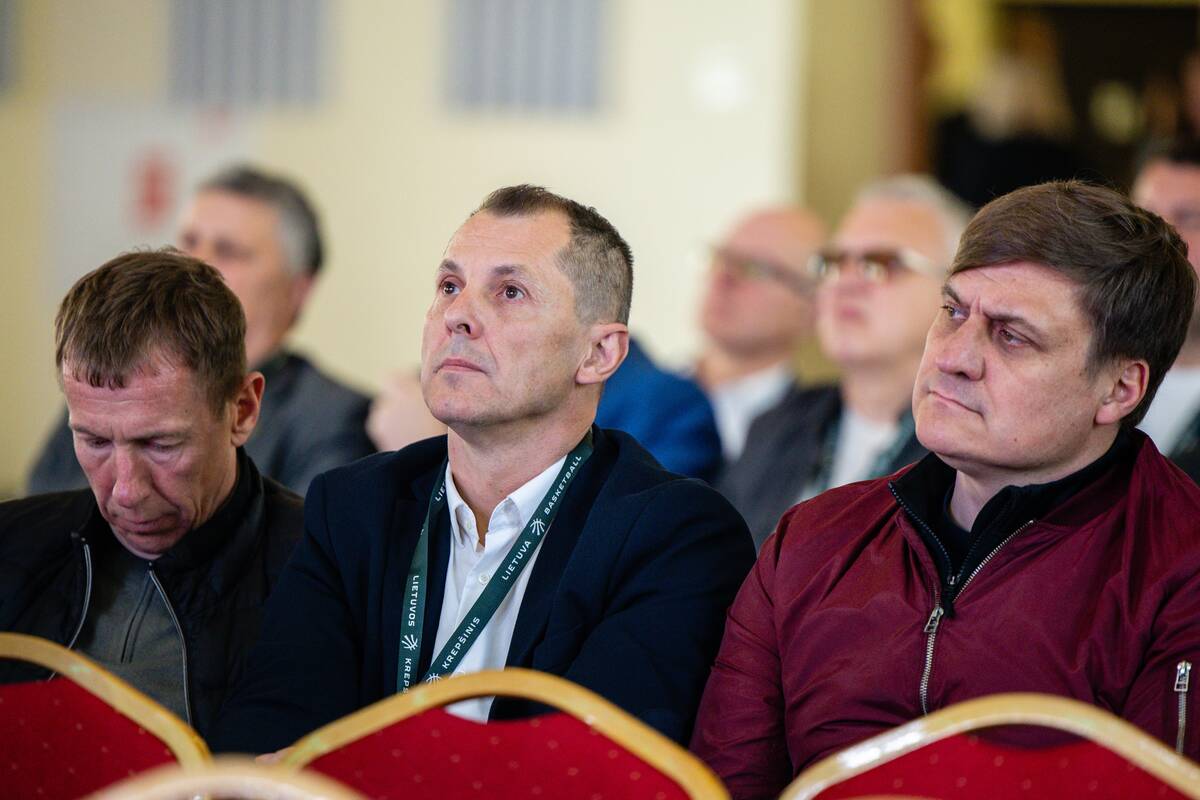  Raudondvaryje – asociacijos „Lietuvos krepšinis“ metinė konferencija 