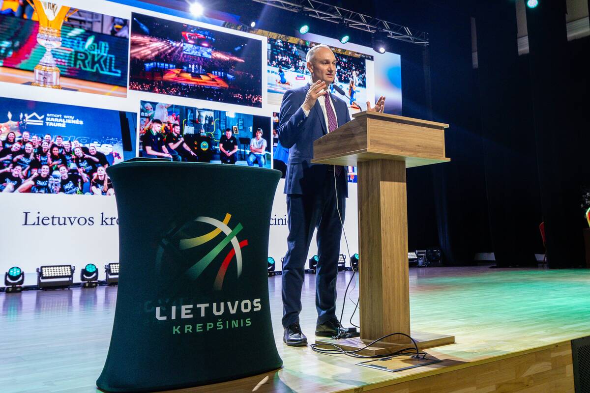  Raudondvaryje – asociacijos „Lietuvos krepšinis“ metinė konferencija 