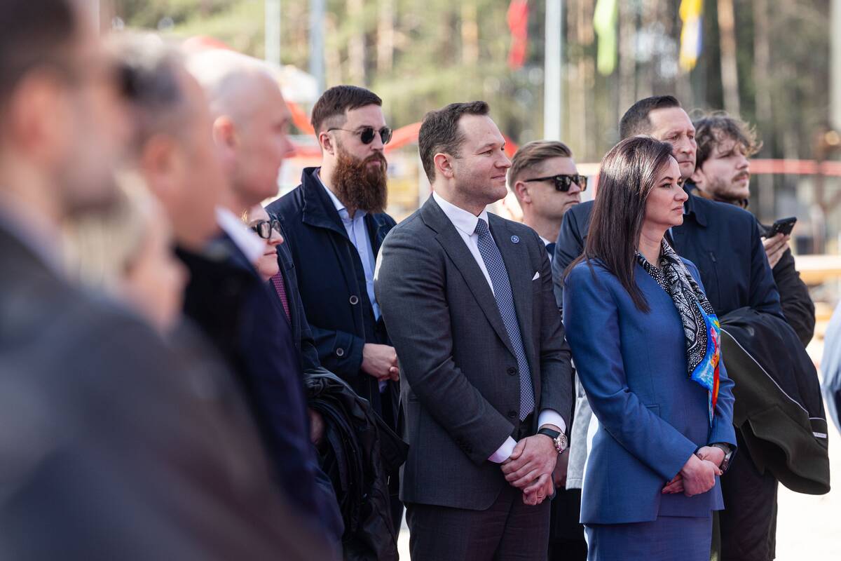  „Pentasweet“ gamyklos kapsulės įkasimo ceremonija