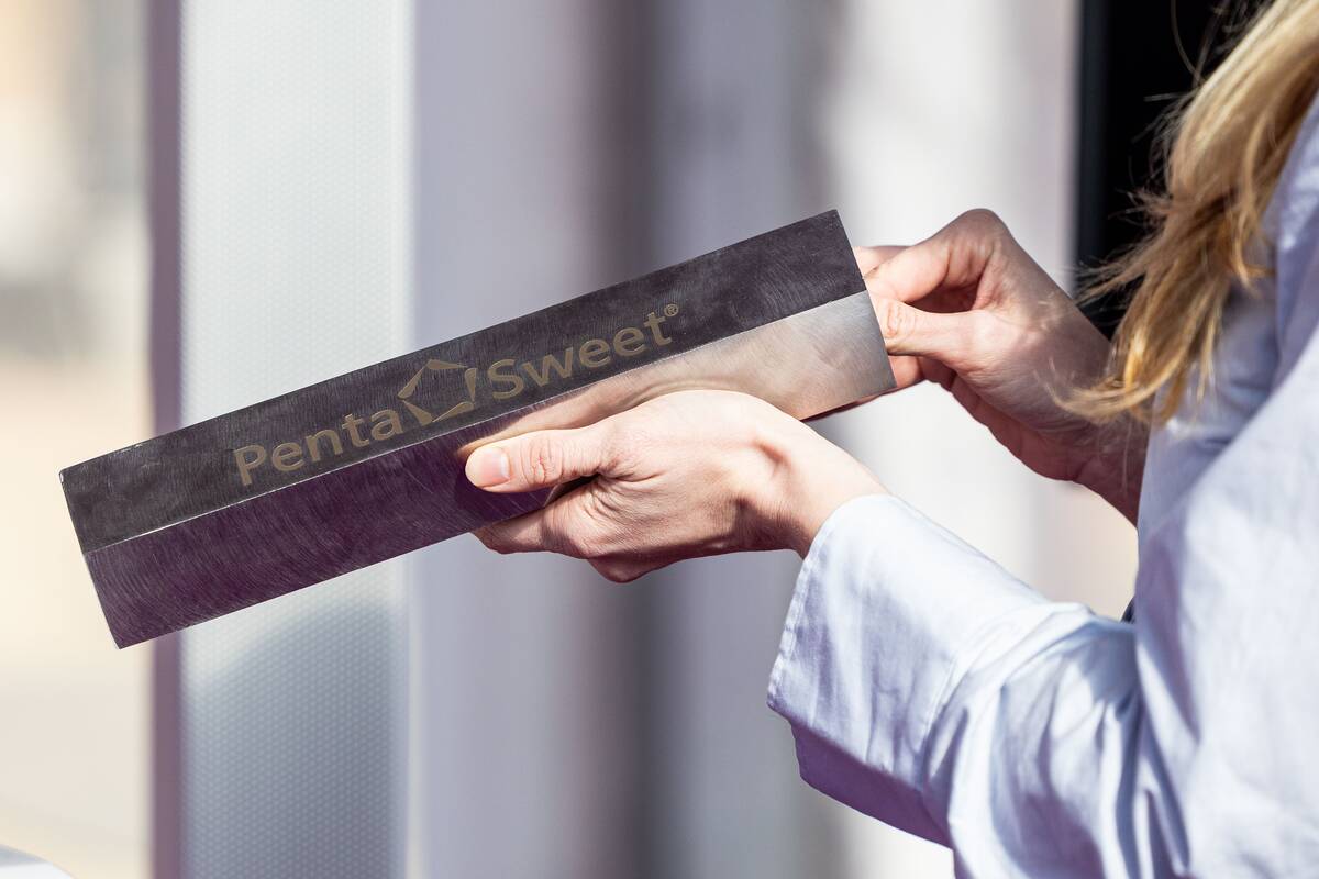  „Pentasweet“ gamyklos kapsulės įkasimo ceremonija