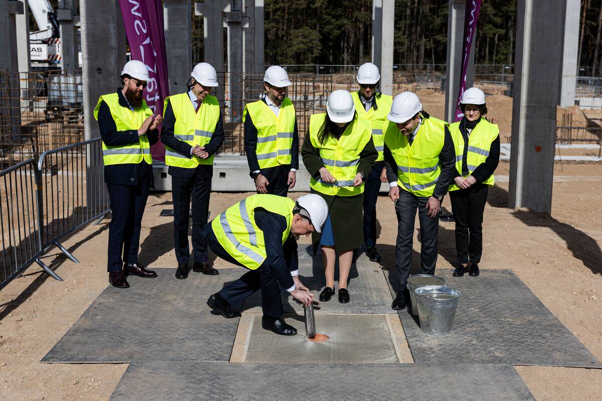  „Pentasweet“ gamyklos kapsulės įkasimo ceremonija