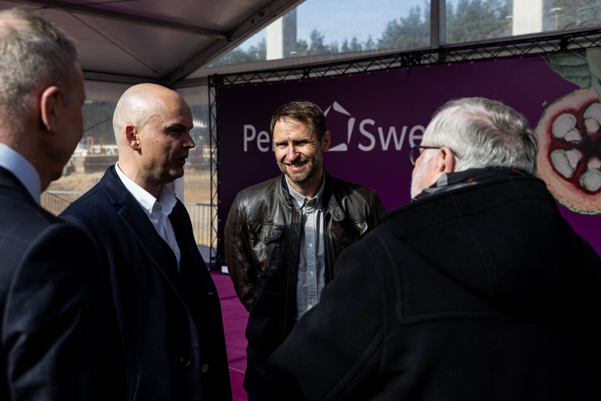  „Pentasweet“ gamyklos kapsulės įkasimo ceremonija