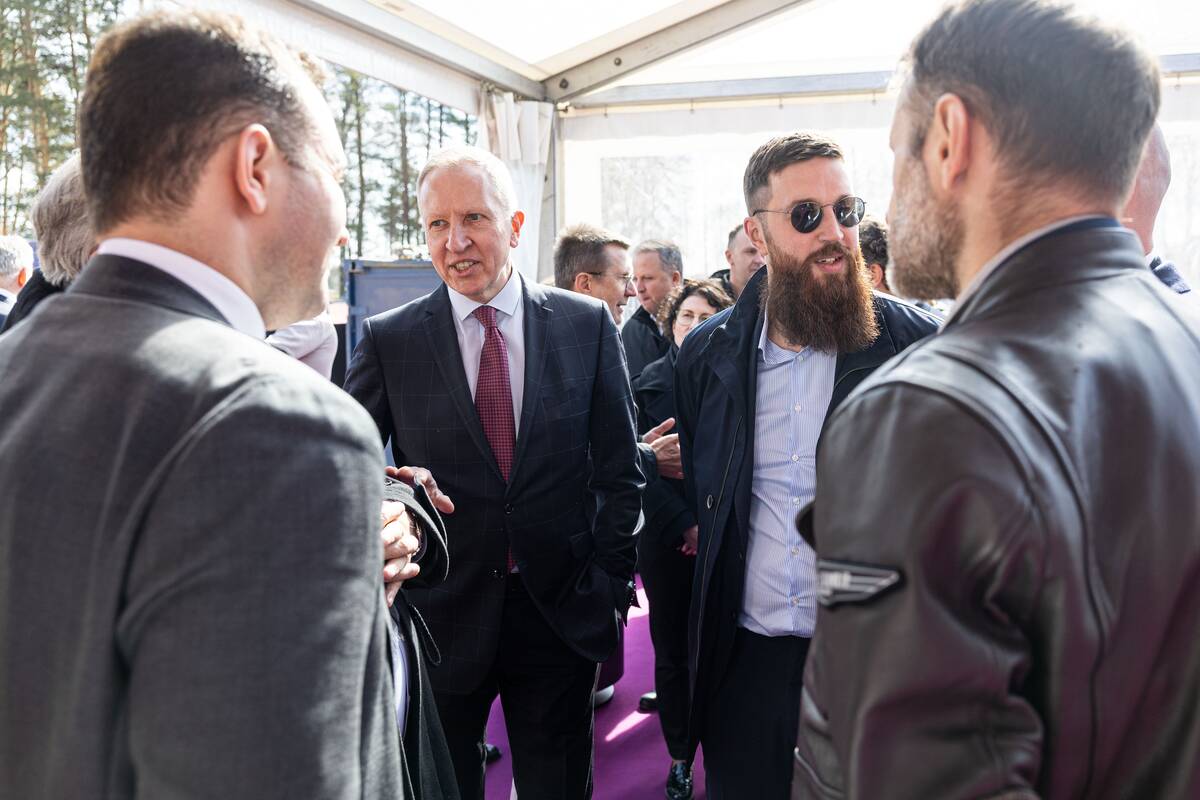  „Pentasweet“ gamyklos kapsulės įkasimo ceremonija