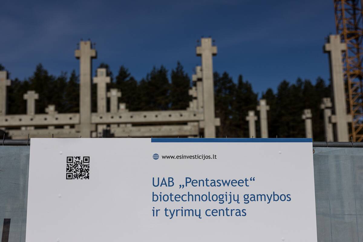  „Pentasweet“ gamyklos kapsulės įkasimo ceremonija