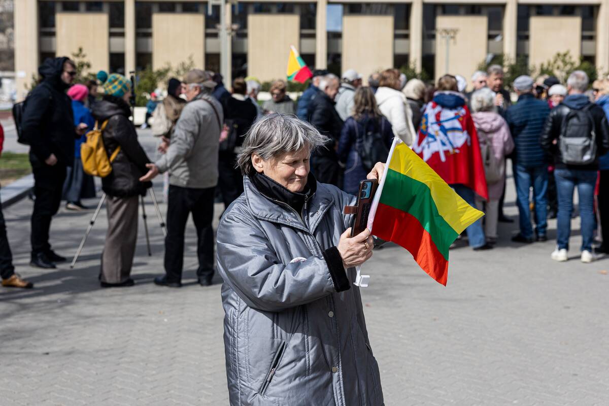 Mitingas „Išsaugokime Lietuvos miškus ateities kartoms!“