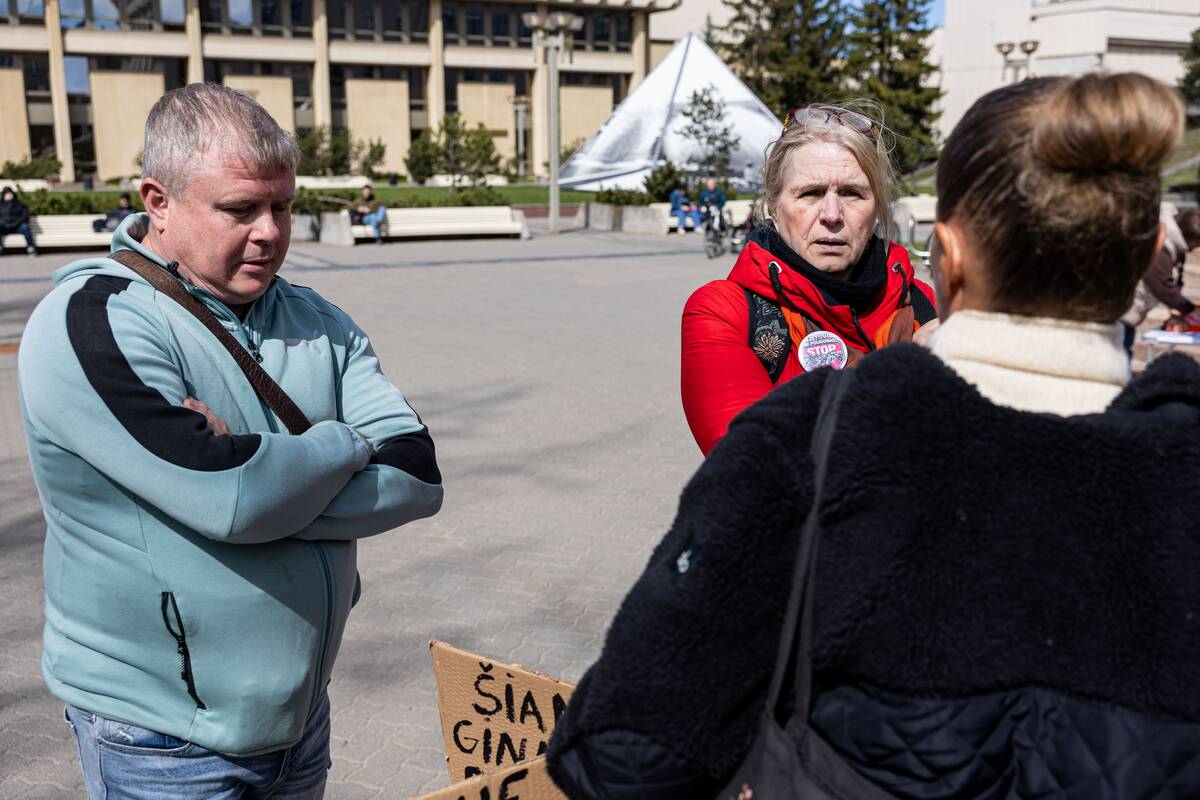 Mitingas „Išsaugokime Lietuvos miškus ateities kartoms!“