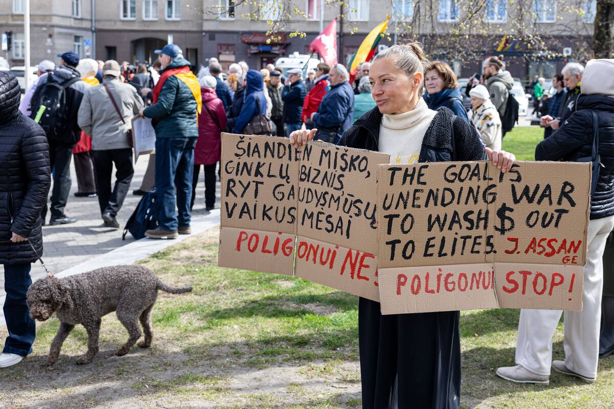 Mitingas „Išsaugokime Lietuvos miškus ateities kartoms!“