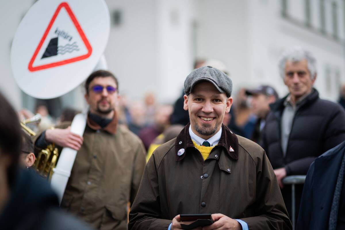 Vilniaus Katedros aikštėje surengta protesto akcija „Šalin rankas nuo laisvo žodžio“