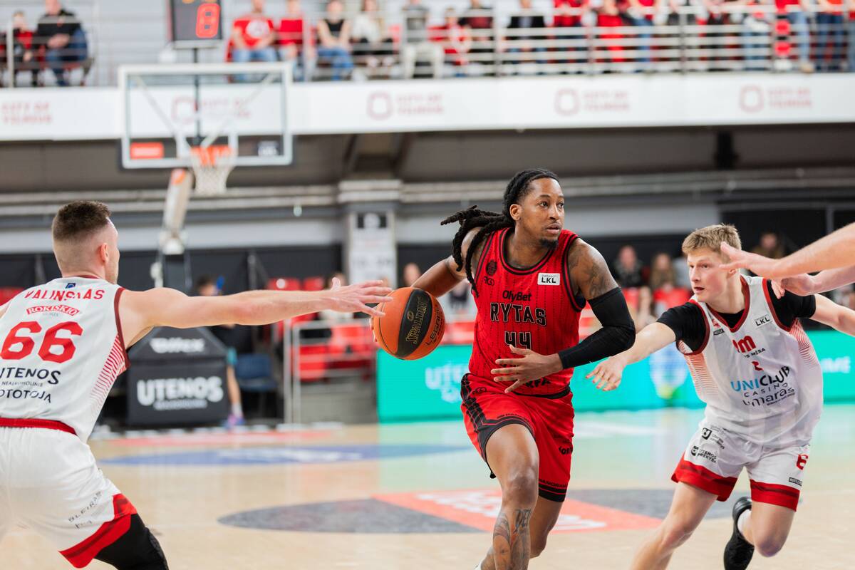  LKL: Vilniaus „Rytas” – Utenos „Juventus“ 102:80