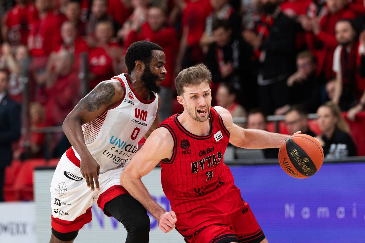  LKL: Vilniaus „Rytas” – Utenos „Juventus“ 102:80
