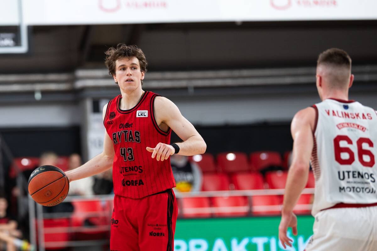  LKL: Vilniaus „Rytas” – Utenos „Juventus“ 102:80