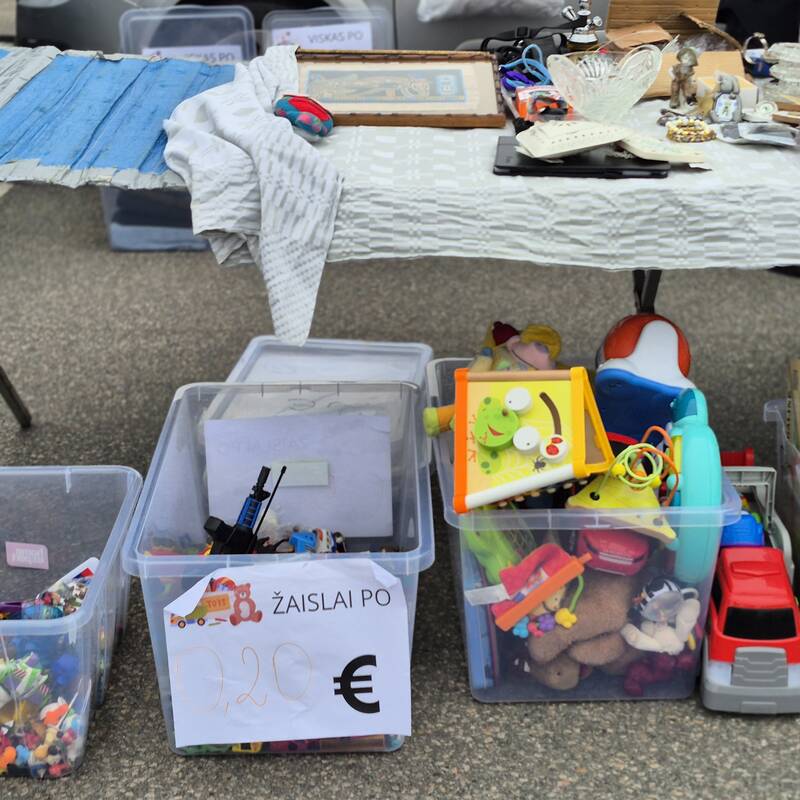 Bagažinių turguje – laimikių medžioklė