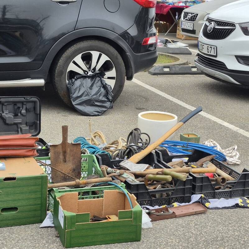 Bagažinių turguje – laimikių medžioklė