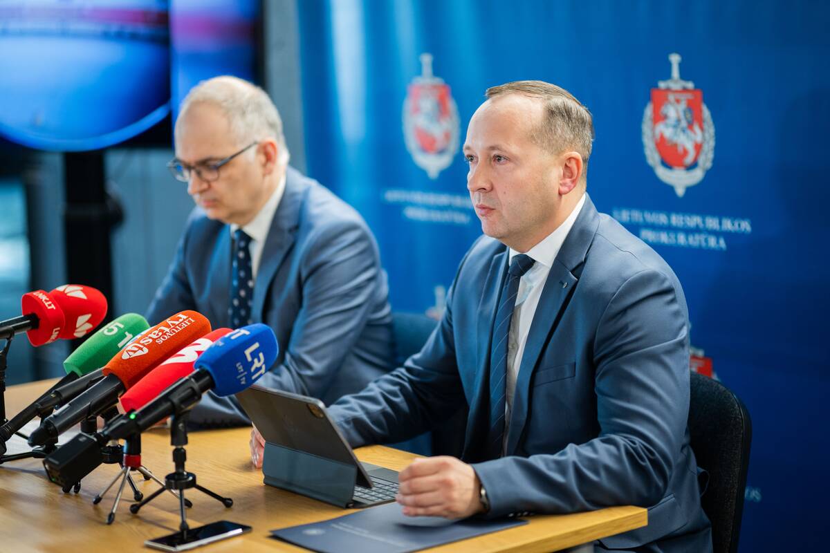 Generalinėje prokuratūroje – spaudos konferencija dėl planuoto dviejų asmenų nužudymo