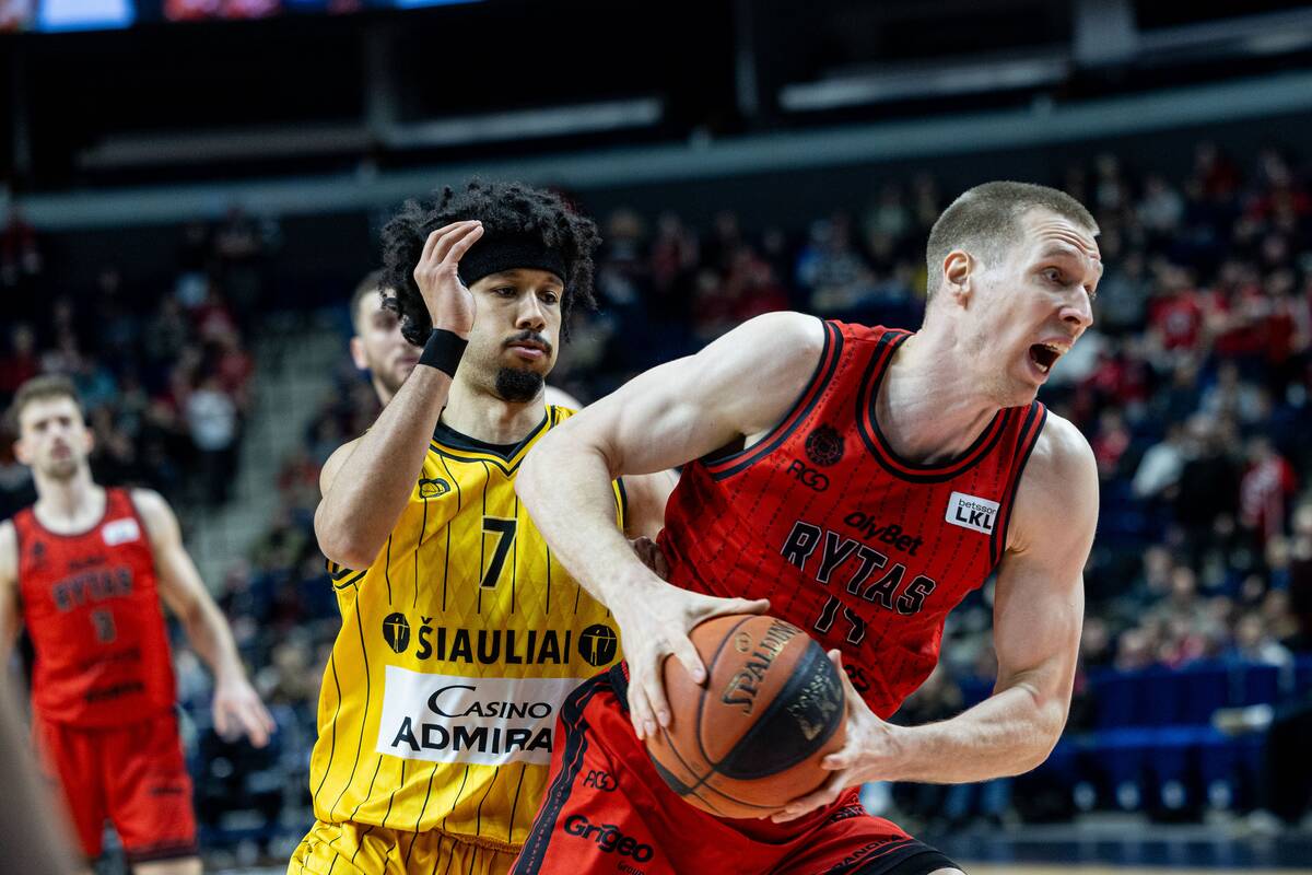 LKL: Vilniaus „Rytas“ – „Šiauliai“ 102:72