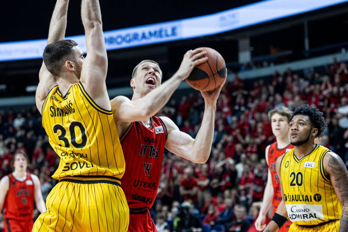 LKL: Vilniaus „Rytas“ – „Šiauliai“ 102:72
