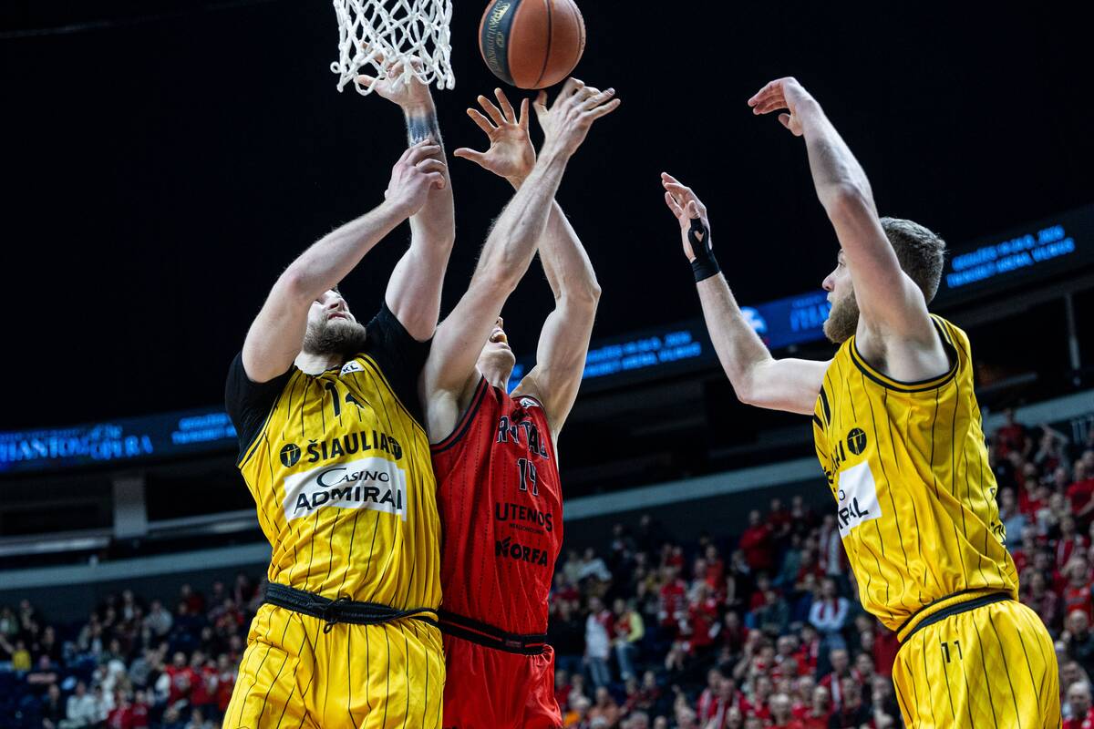 LKL: Vilniaus „Rytas“ – „Šiauliai“ 102:72