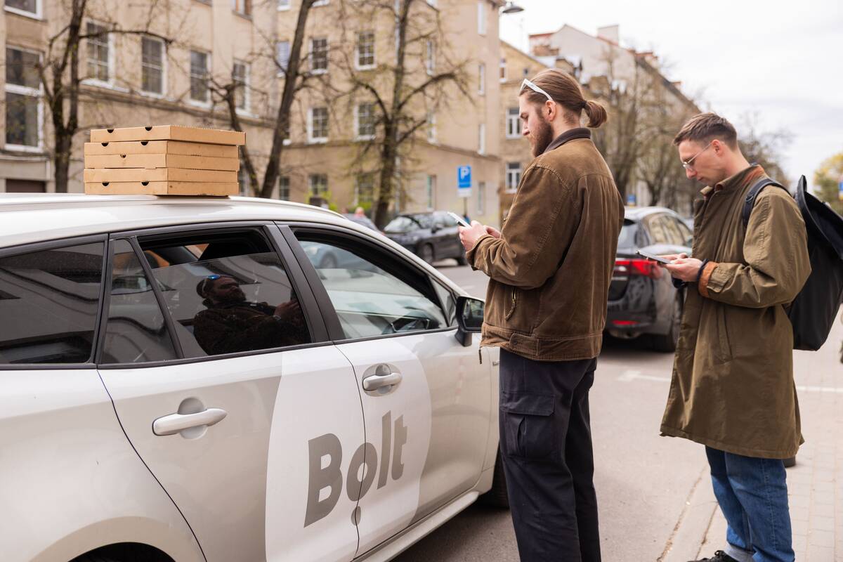 Lietuvos platformų darbuotojų profesinės sąjungos organizuojama akcija