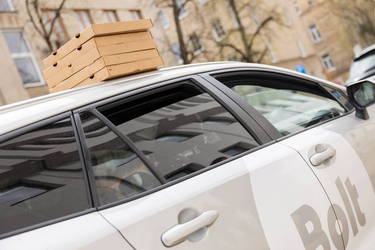 Lietuvos platformų darbuotojų profesinės sąjungos organizuojama akcija