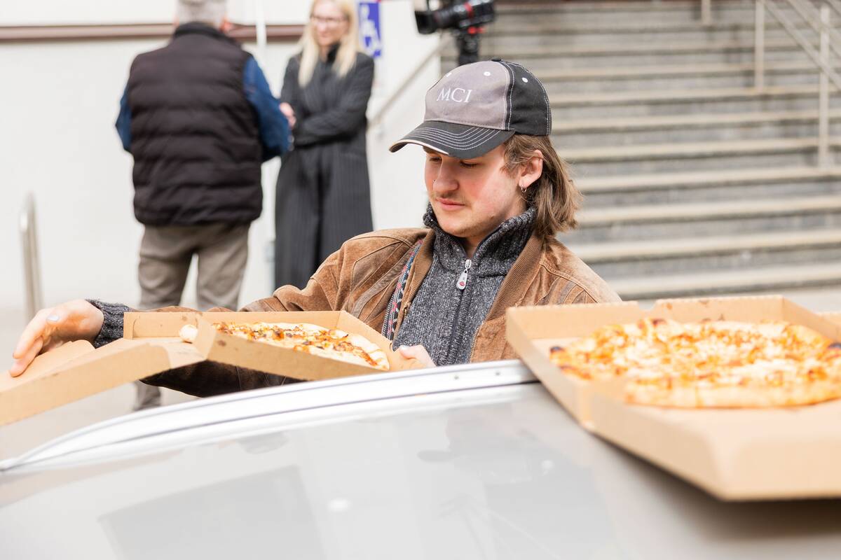 Lietuvos platformų darbuotojų profesinės sąjungos organizuojama akcija