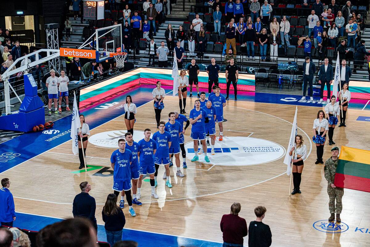 
<span>Balandį Klaipėdos „Neptūnas“ namų aikštelėje sužais net ketverias rungtynes</span>
