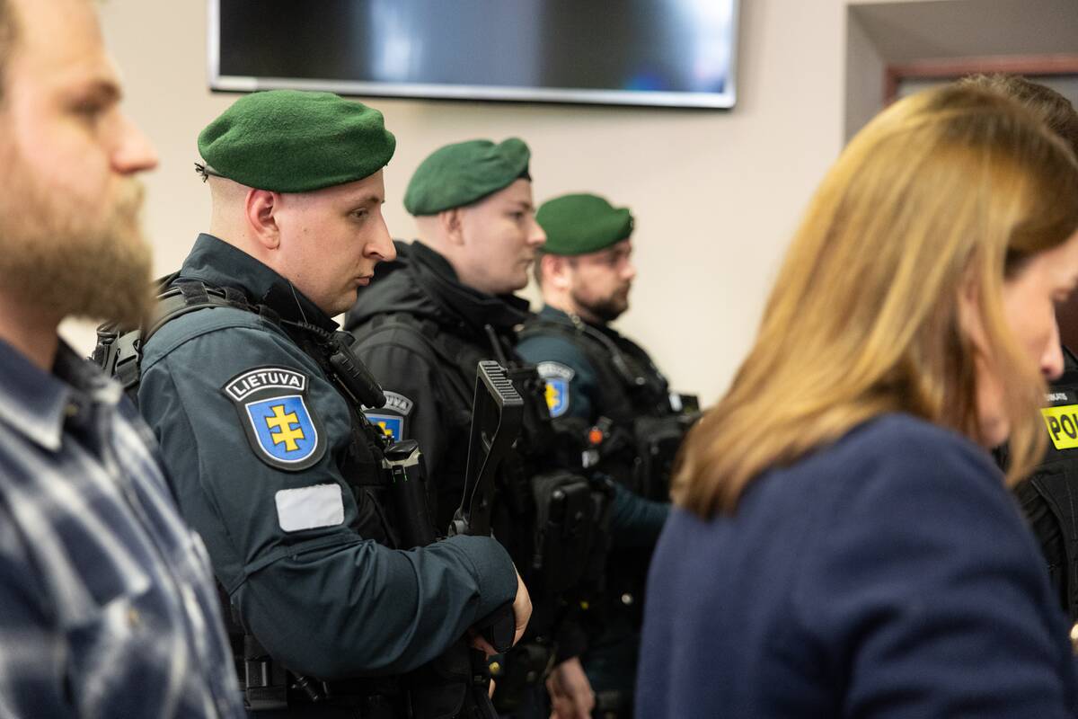 Šiaulių apygardos teisme – terorizmu kaltinami asmenys