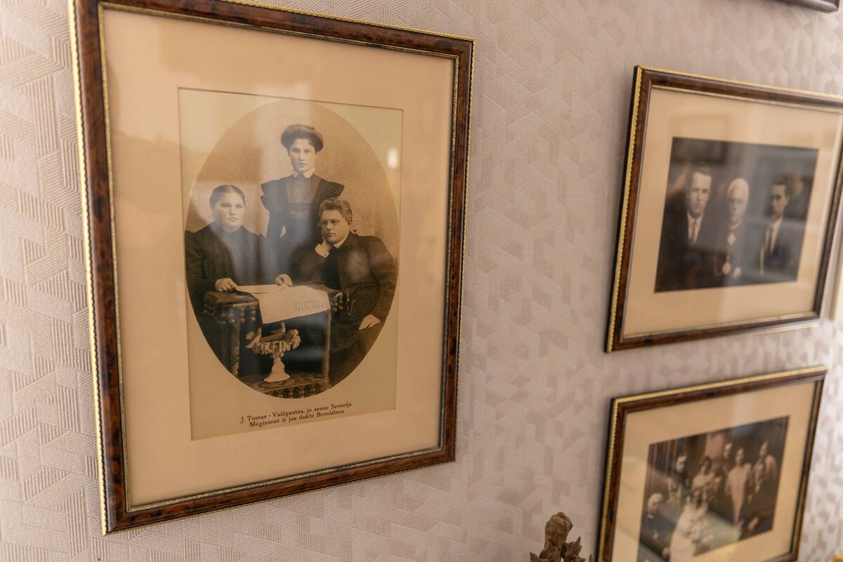 Spektaklis T. Vaižganto muziejuje