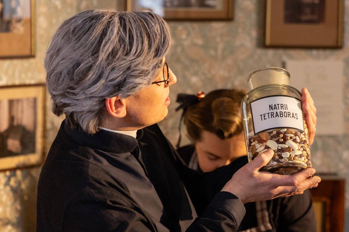 Spektaklis T. Vaižganto muziejuje