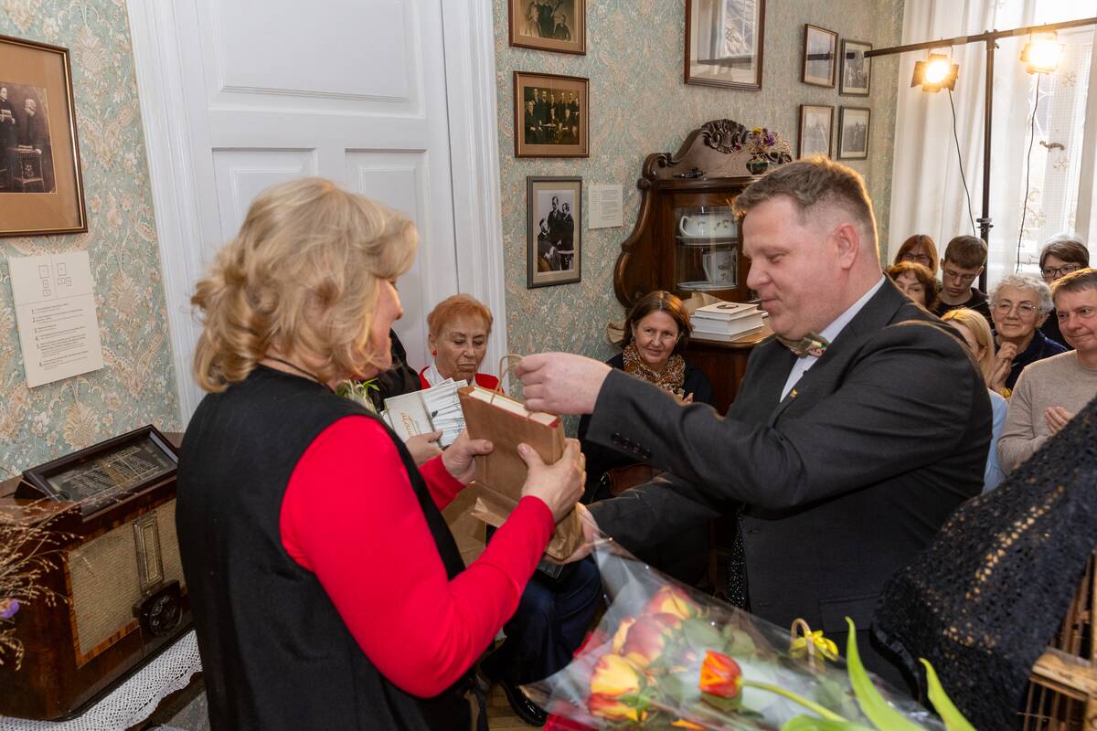 Spektaklis T. Vaižganto muziejuje