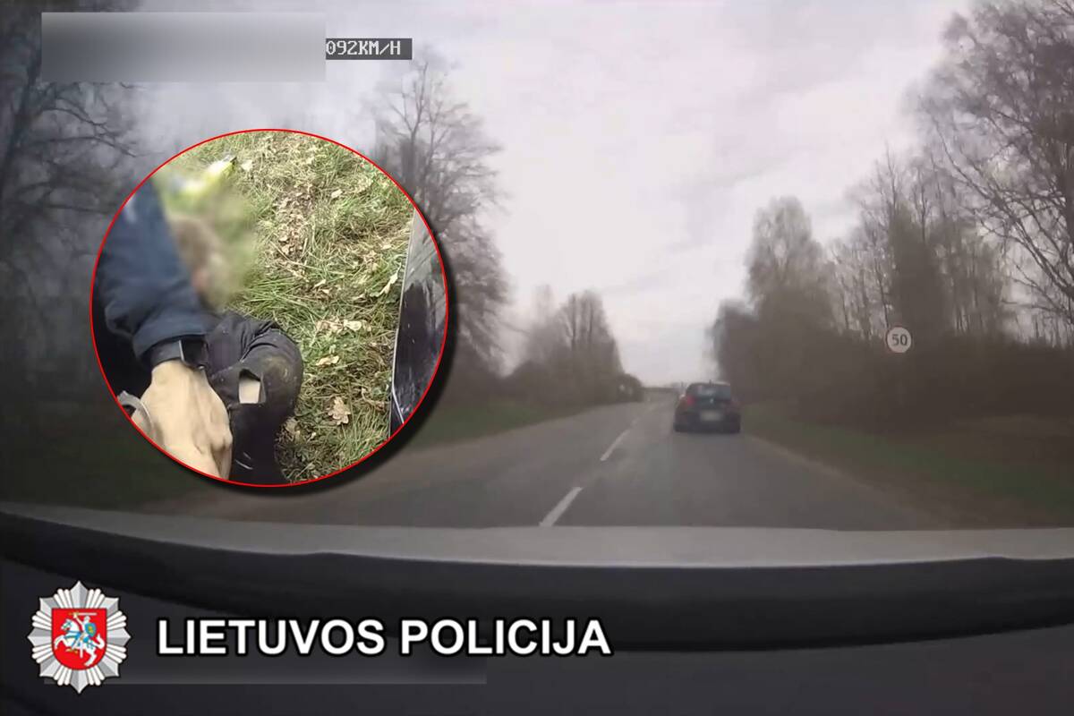 
<span>Gaudynės pajūryje: neblaivų vairuotoją policininkai persekiojo net 60 kilometrų</span>
