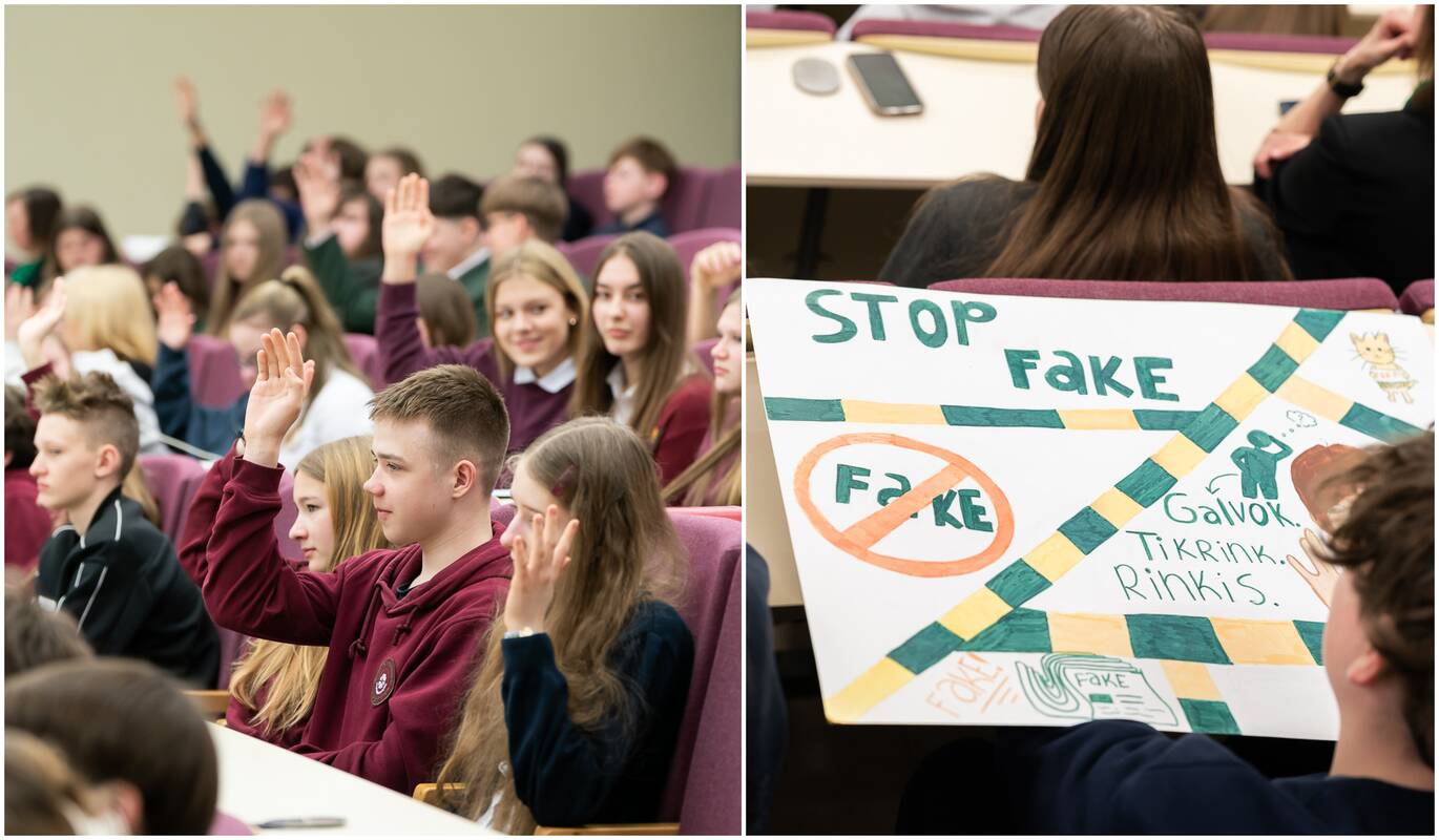 Pozicija: tradicinėje konferencijoje moksleivių požiūris į skaitmeninę kasdienybę atskleidė augantį jaunimo sąmoningumą.