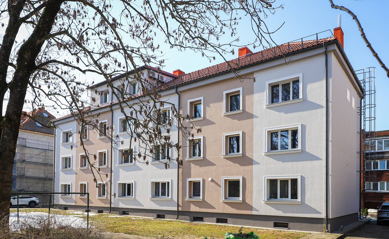Daugiabutis Ramioji g. 4, Klaipėdoje, po renovacijos.