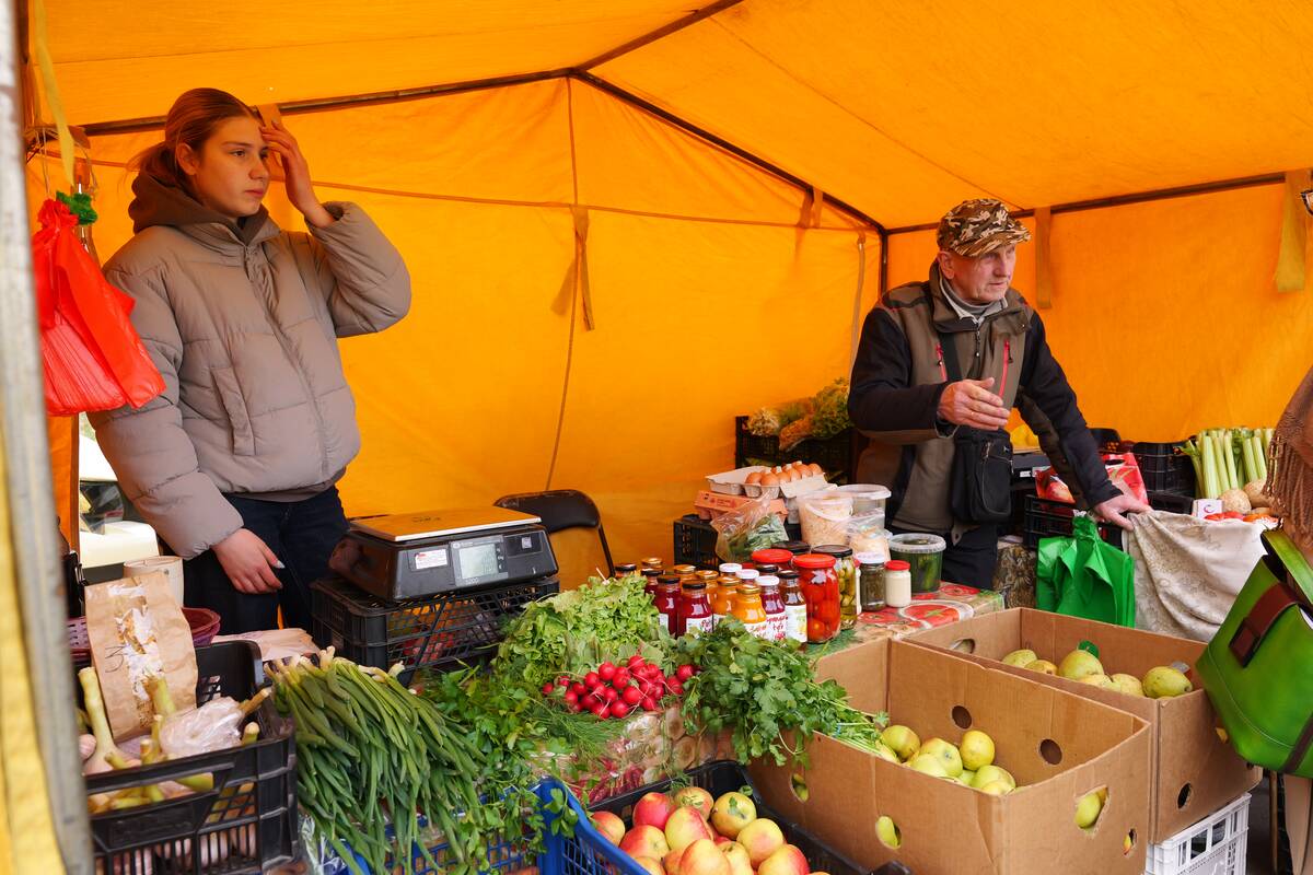 Priešvelykinis ūkininkų turgus Kaune