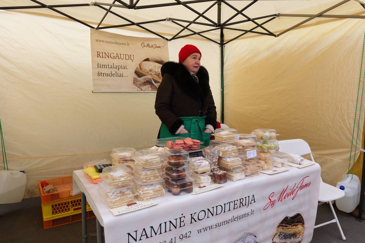 Priešvelykinis ūkininkų turgus Kaune