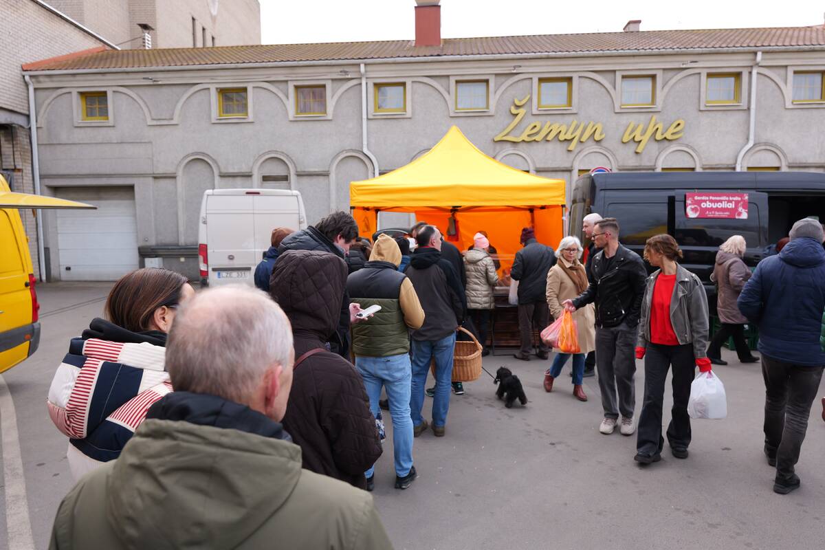 Priešvelykinis ūkininkų turgus Kaune