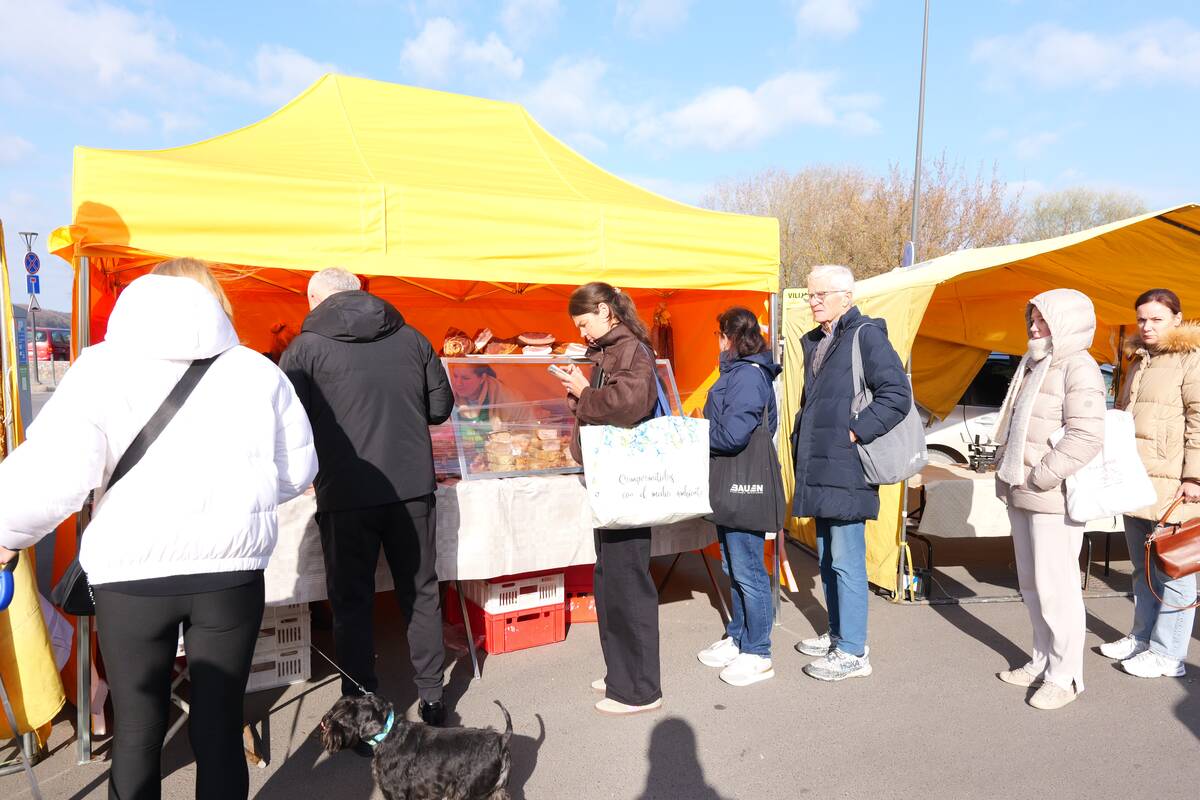 Priešvelykinis ūkininkų turgus Kaune