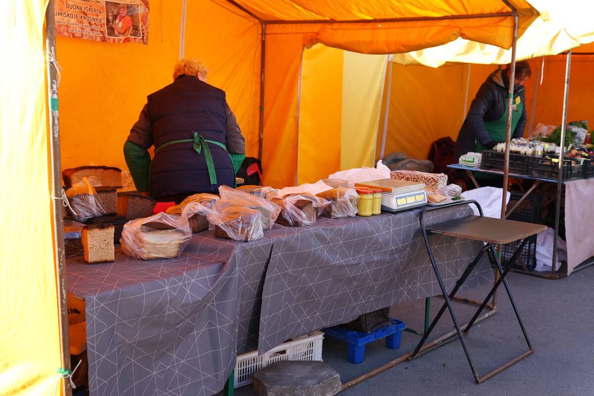 Priešvelykinis ūkininkų turgus Kaune