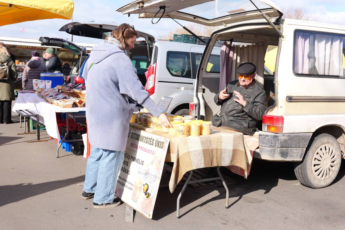 Priešvelykinis ūkininkų turgus Kaune