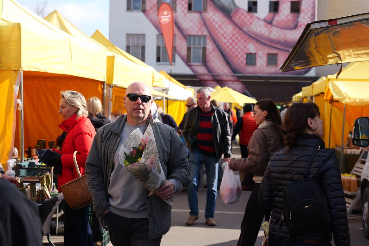 Priešvelykinis ūkininkų turgus Kaune