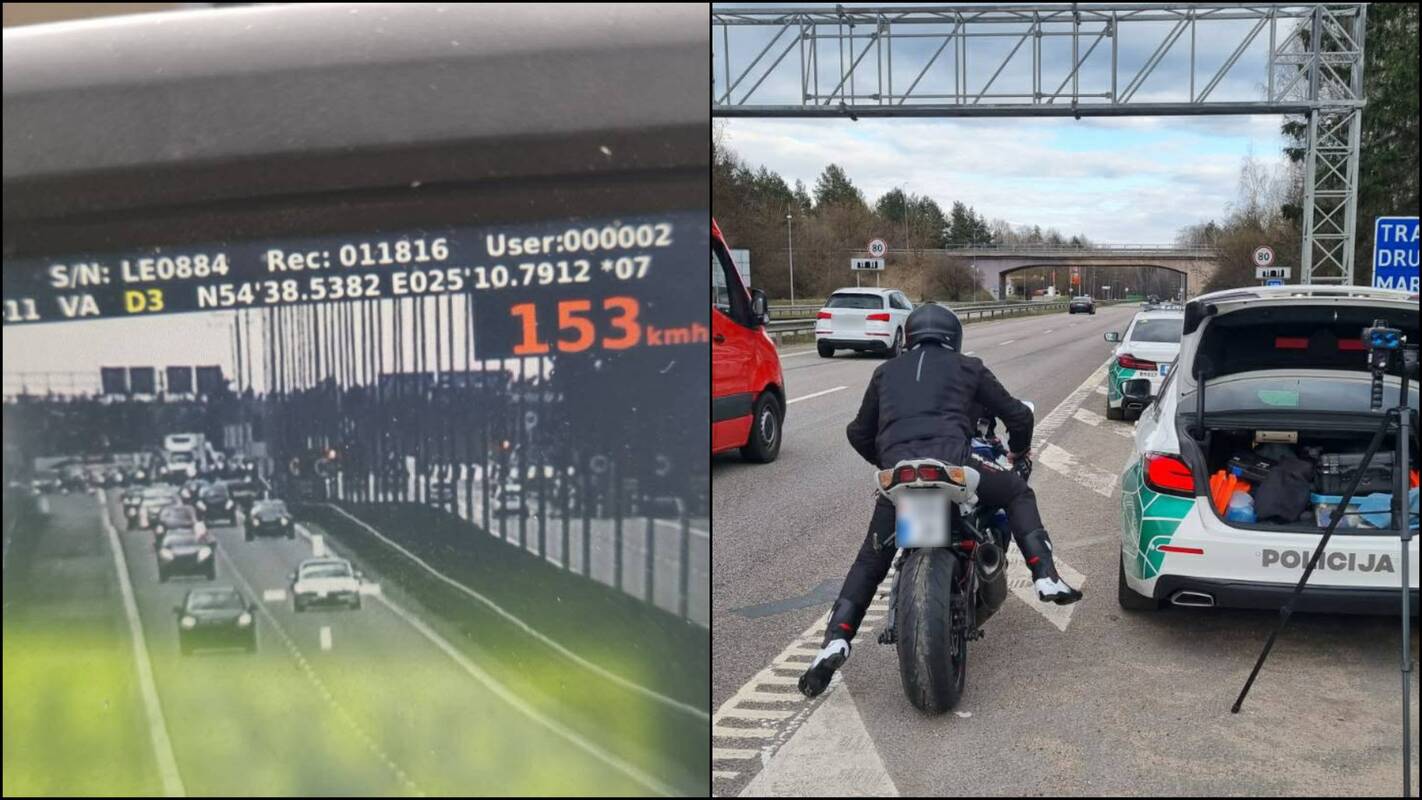 
<span>Nelegalių lenktynių mėgėjai sulaukė policijos dėmesio</span>
