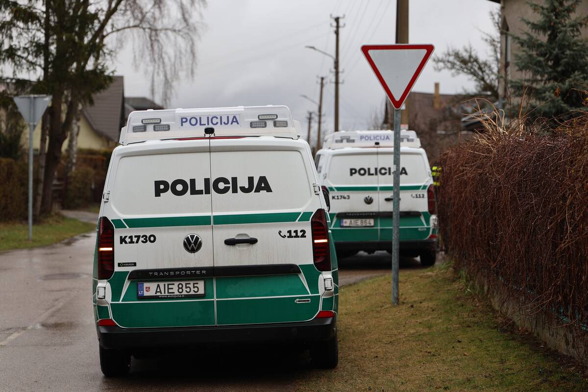 Po grėsmingo pranešimo į Sargėnus lėkė „Aras“