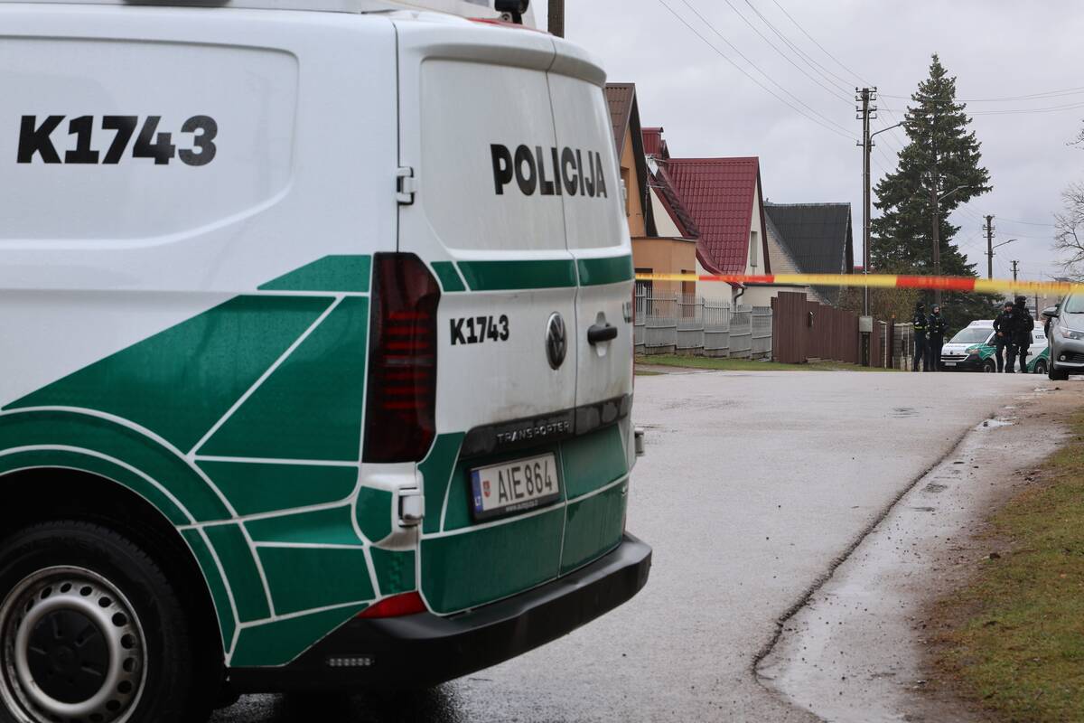 Po grėsmingo pranešimo į Sargėnus lėkė „Aras“