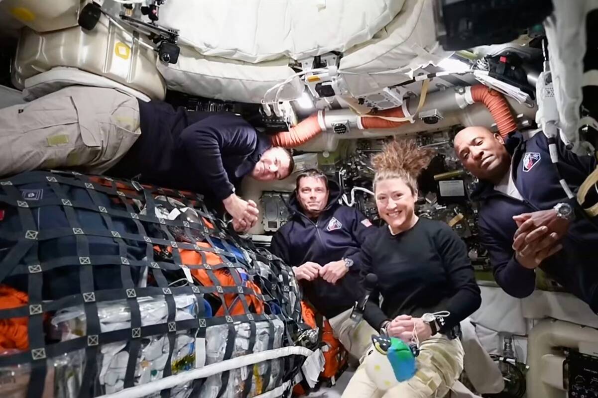
<span>Istorinė misija: „Artemis“ astronautai skrieja Mėnulio link</span>
