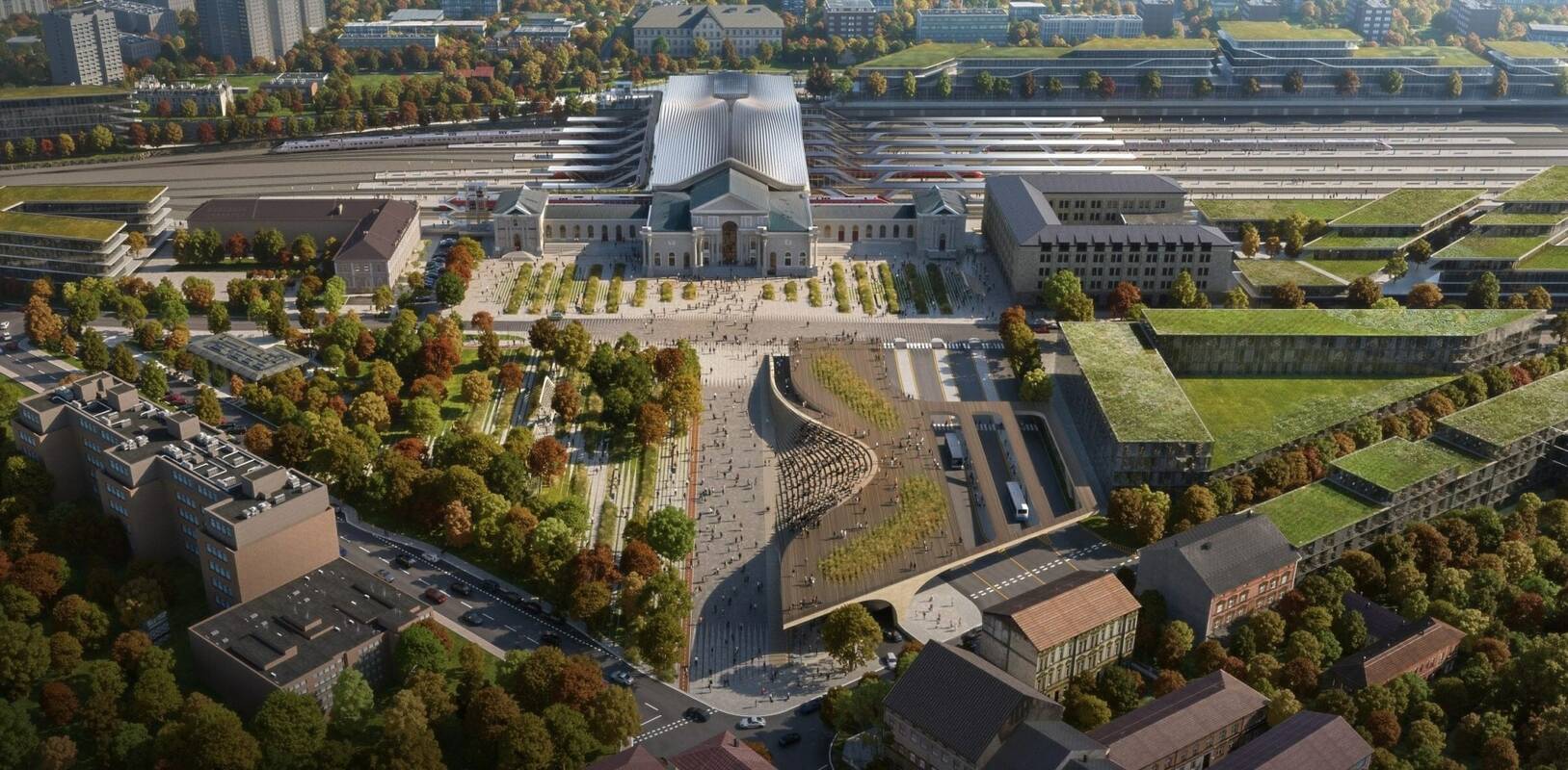 Vilnius railway station redevelopment signed with Zaha Hadid Architects for €8.8 million — image 2