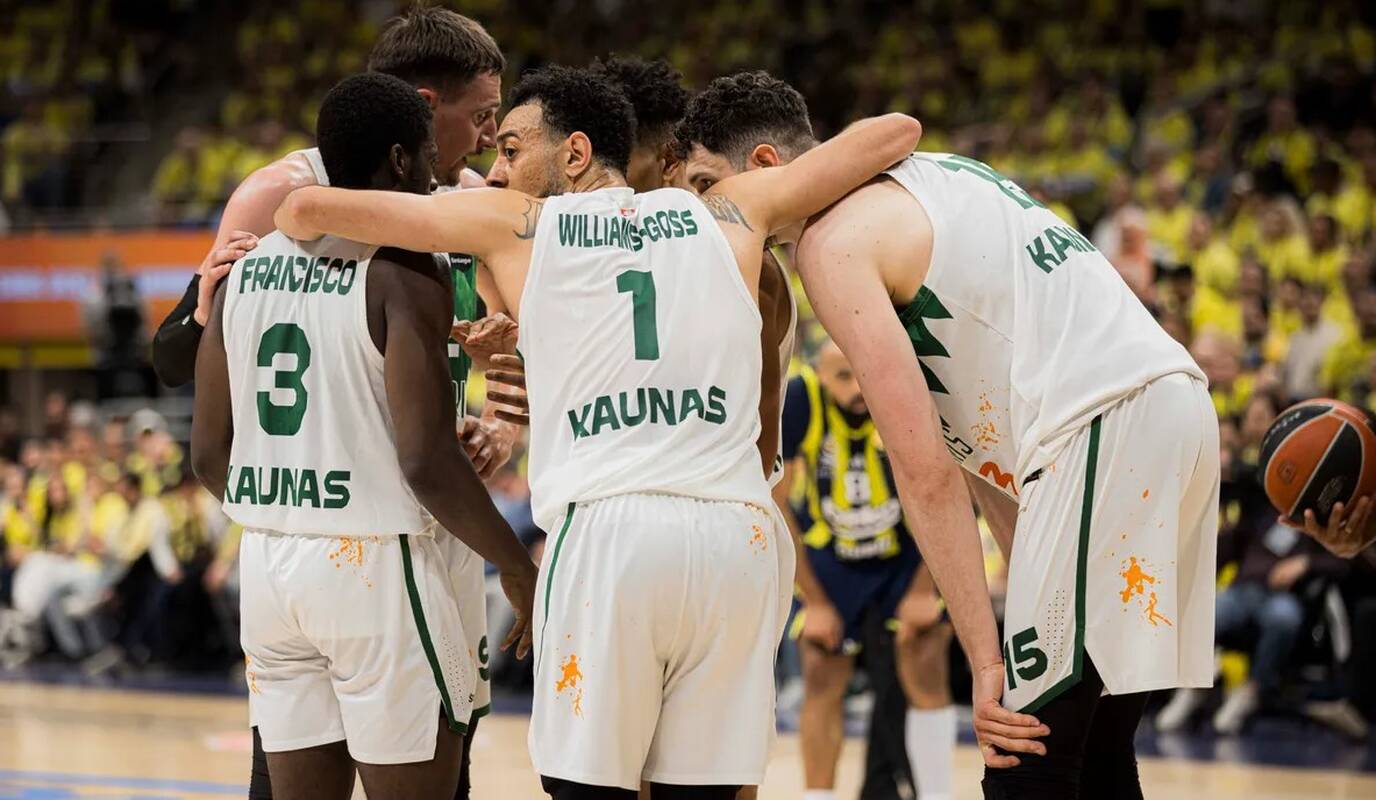 
<span>Eurolygos atkrintamųjų starte – „Žalgirio“ pralaimėjimas Stambule</span>
