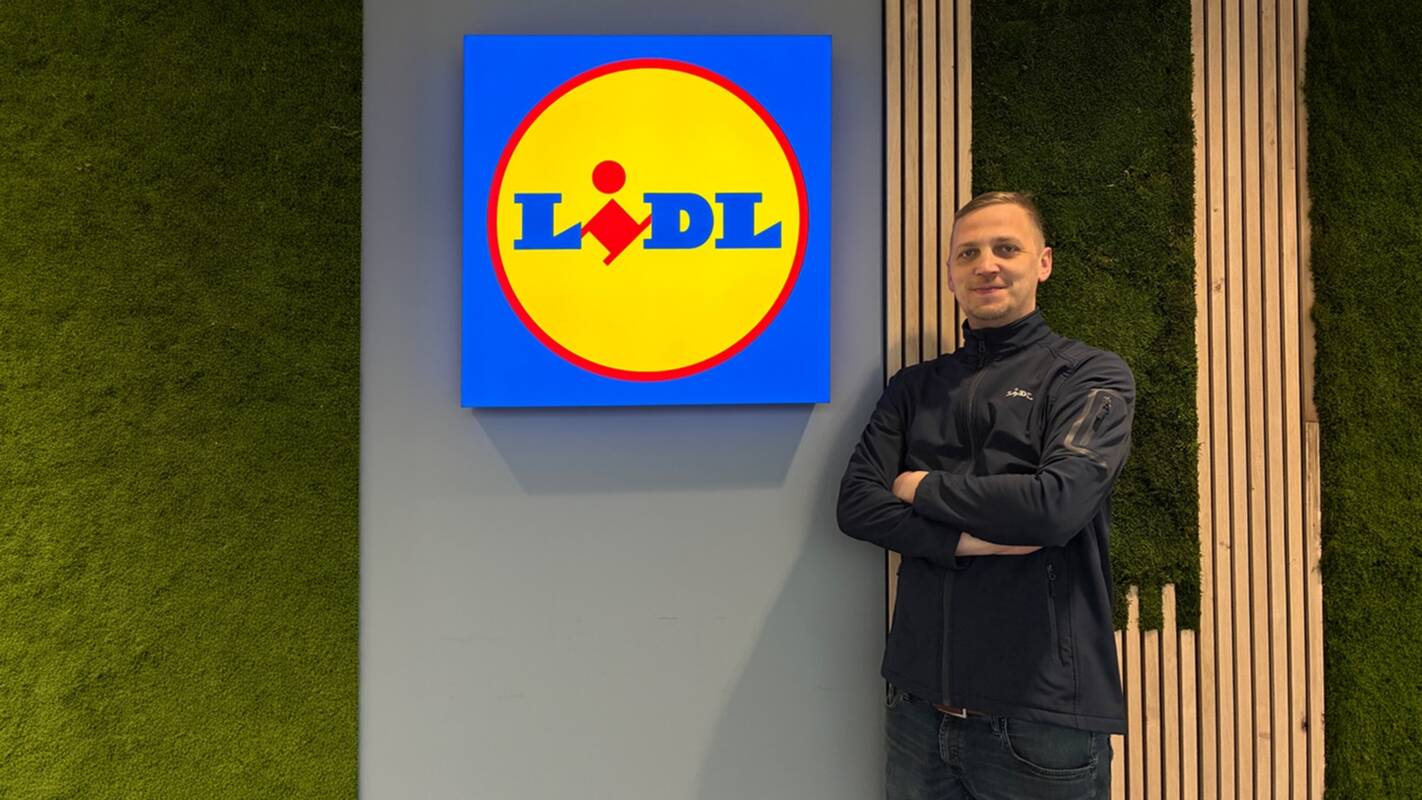 „Lidl“ logistikos centro Vilniuje grupės vadovas Donatas Liumparas