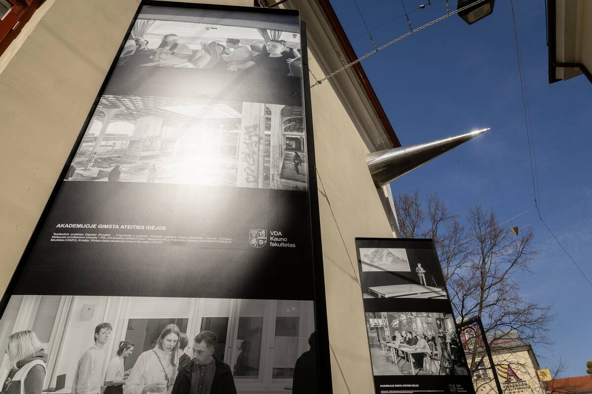 VDA Kauno fakulteto paroda „Akademija miestui“