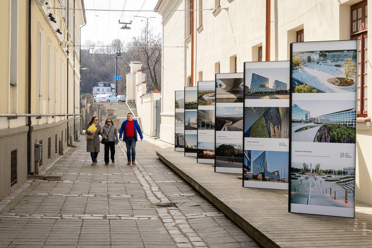 VDA Kauno fakulteto paroda „Akademija miestui“